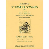Blavet M. 3ME Livre de Sonates OP 3 Vol 3 Flute