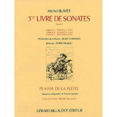 Blavet M. 3ME Livre de Sonates OP 3 Vol 1 Flute