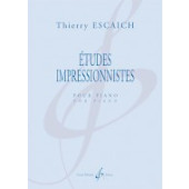 Escaich T. Etudes Impressionnistes Piano