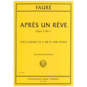Faure G. Apres UN Reve Clarinette