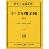 Paganini N. 24 Caprices OP 1 Alto