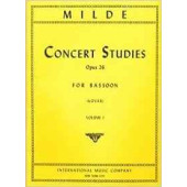 Milde L. Concert Studies OP 26 Vol 1 Basson