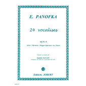 Panofka H. 24 Vocalises OP 81 A Voix