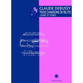 Debussy C. 3 Chansons de Bilitis Chant