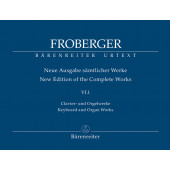 Froberger  J.j. New Edition OF The Complete Works Vol V.6.1 Piano /orgue
