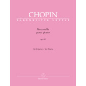 Chopin F. Barcarolle OP 60 Piano