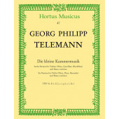 Telemann G.p. Little Chamber Music Flute OU Violon OU Flute A Bec OU Hautbois