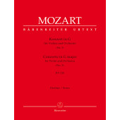Mozart W.a. Concerto KV 216 Conducteur