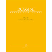 Rossini G. Duettino Pour Violoncelle et Contrebasse