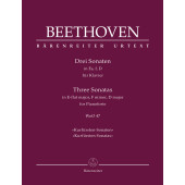 Beethoven L.v. 3 Sonatas Piano