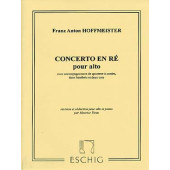 Hoffmeister F.a. Concerto RE Majeur Alto