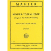 Mahler G. Kindertotenlieder Voix Mezzo