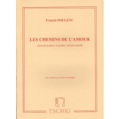 Poulenc F. Les Chemins de L'amour Chant Piano