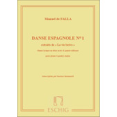 de Falla M. Vie Breve: Danse Espagnole N°1 Piano 4 Mains