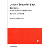 Bach J.s. Concerto Italien Bwv 971 Violons