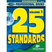 Professional Books 25 Standards Vol 1 BB Instruments