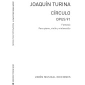 Turina J. Circulo OP 91 Piano, Violon, Violoncelle