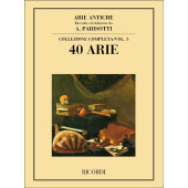 40 Arie Antiche Vol 3 Chant