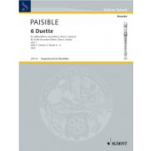 Paisible J. Duettte OP 1 Vol 2 Flutes A Bec OU 2 Violons OU 2 Hautbois OU 2 Flutes