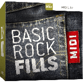 Toontrack TT264 Rock Basic Rock Fills Midi