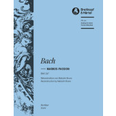 Bach J.s. MARKUS-PASSION Bwv 247 Choeur Piano