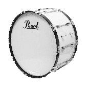 Pearl Grosse Caisse Competitor 26x14" Pure White