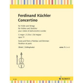 Kuchler F. Concertino Sol Majeur OP 11 Violon et Cordes