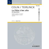 Colin / Tierlinck la Flute A Bec Alto Vol 2