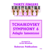 Tchaikovsky P.i. Adagio Lamentoso Piano 6 Mains