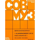 Chostakovitch D. Concerto N°1 OP 35 Pianos