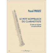 Proust P. le Petit Kopprasch DU Clarinettiste Clarinette