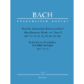 Bach J.s. Miscellaneous Works Vol 1 Piano