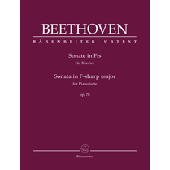 Beethoven L. Sonate N°24 OP 78 Piano