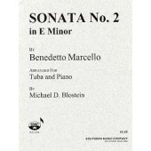 Marcello B. Sonate N°2 Tuba Basse