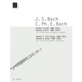 Bach C.p.e./bach J.s. Sonata Flute