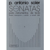 Soler P.a. Sonatas Vol 4 Piano