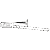 Trombone Jupiter JTB1100FSQ Argent