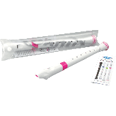 Flute A Bec Soprano Nuvo Blanche et Rose
