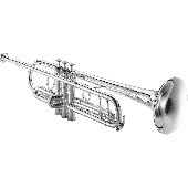 Trompette XO XO1602SSS4 Plaque Argent