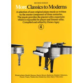 More Classics TO Moderns Vol 4 Piano