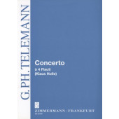Telemann G.p. Concerto en UT Majeur Flutes