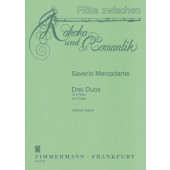 Mercadante S. Duos Flutes