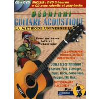 Debutant Guitare Acoustique Avec CD + Dvd