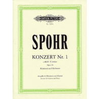 Spohr L. Concerto N°1 OP 26 Clarinette Piano