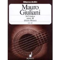 Giuliani M. Etudes OP 48 Guitare