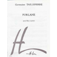 Tailleferre G. Forlane Flute