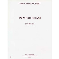 Joubert C.h. IN Memoriam Alto Solo