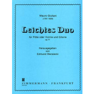 Giuliani M. Leitche Duo OP 77 Flute (ou Violon) et Guitare