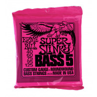 Jeu de Cordes Basse Ernie Ball 2824 Super Slinky Bass 40-125 5 Cordes
