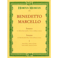Marcello B. Sonates OP 2 N°1-2 Flute Alto B.c.